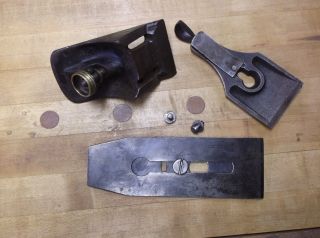 Stanley Bailey No 7 Joiner Plane: Woodworking Bench Hand Tool Old user jointer 11