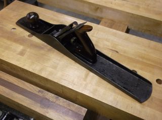 Stanley Bailey No 7 Joiner Plane: Woodworking Bench Hand Tool Old user jointer 6