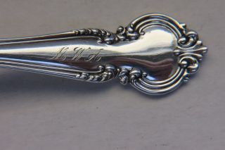 Vintage La Comtesse Reed & Barton Sterling Silver Berry Spoon 1897 6