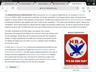 NRA National Recovery Act Stud: FDR Deal WE DO OUR PART 1932 - 34 4