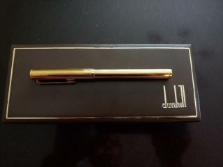 Dunhill Gold Dress Fountain Pen 585