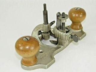 Minty Stanley 71 Router Plane Early Version Pat D 9 10 07 T5703