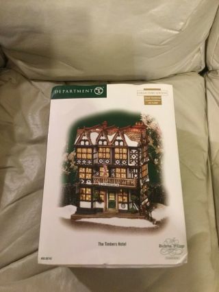 Department 56 " The Timbers Hotel " - Dickens Village - Product No.  56.  58742