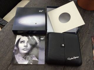 Montblanc Box For Montblanc Greta Garbo Limited Edition (box Only)