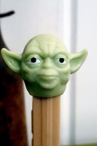 Pez Candy Dispenser 1997 Lucasfilm Star Wars Yoda Jedi Master Loose Slovenia