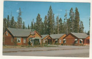 Pine Crest Lodge Motor Court West Yellowstone Mt