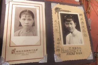 Early Photo Album with Scout Pictures From Macau China.  40 Pix PRC Macao 10