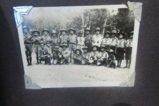 Early Photo Album with Scout Pictures From Macau China.  40 Pix PRC Macao 8
