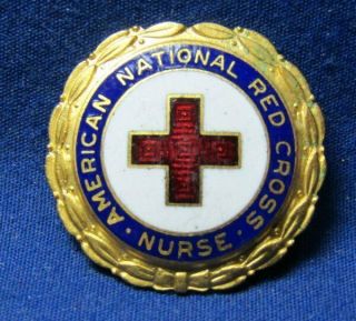 Vietnam War American National Red Cross Nurse Numbered Badge Great Shape