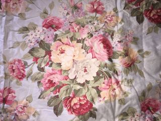 4 Pc Ralph Lauren Stone Harbor King Bedding Floral Cottage Shabby Country Sateen