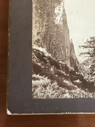 Antique Albumen Photographic Prints By George Fiske Of Yosemite 5