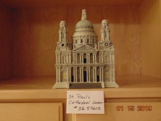 Dept 56 St Pauls Cathedral Stock Number 6.  57603