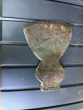 ANTIQUE HAND FORGED SHIP BUILDERS AXE HEAD 3