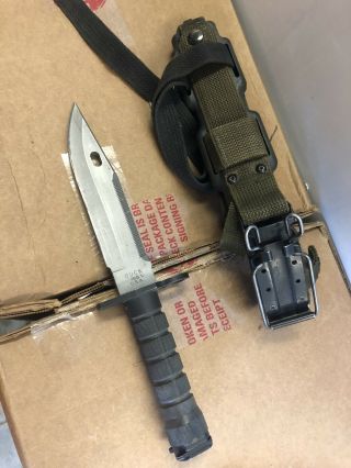 BUCK 188 U.  S.  A.  M9 BAYONET KNIFE PHROBIS III 2