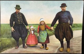 Dutch Rural Scene - 1911 Postcard