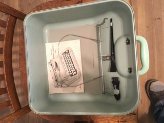 Hermes 3000 Model 1959,  replaced platen,  ribbon,  total rehab,  types great 6