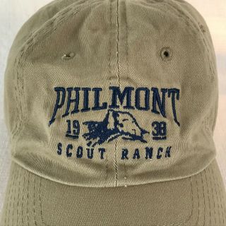 Philmont Scout Ranch Beige Baseball Hat/cap
