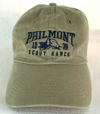Philmont Scout Ranch Beige Baseball Hat/Cap 3