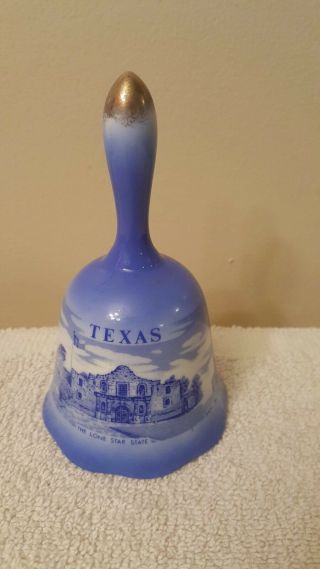 Collectible Vintage Souvenir Bell From Texas