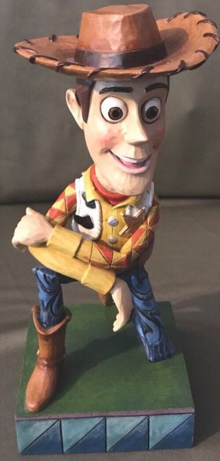 Howdy Partner Toy Story Woody Disney Traditions Jim Shore Statue Made By Enesco