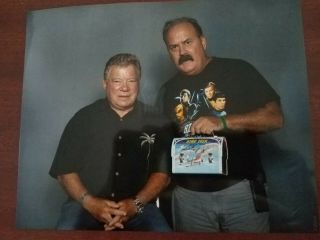 Star Trek 1968 Domed Lunchbox with signatures.  Thermos 2