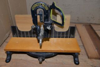 Stanley 150 miter box paint Penna Saw 16 