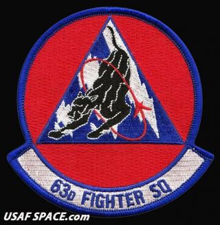 Usaf 63rd Fighter Squadron - F - 35 - Panther - Luke,  Afb,  Az - Vel Patch