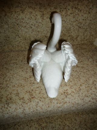 Lladro Porcelain Figurine Swan With Wings Spread 5231 Retired 4