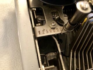 Spectacular Torpedo 18B Typewriter Techno Font Wide Carriage Remington 11