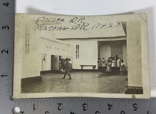 RPPC Dominican Republic Prison & Prisoners Cleaning Ladies Post Card 3