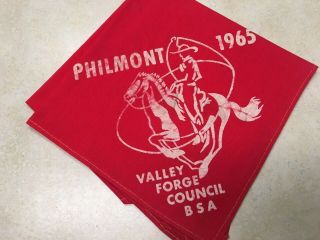 1965 Valley Forge Council Philmont Contingent Neckerchief