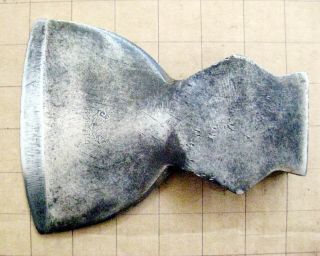 Vintage Plumb Anchor Brand Forged Steel Hewing Axe Head