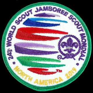 24th 2019 World Scout Jamboree Official Wsj Wosm 3 " Pocket Badge Patch