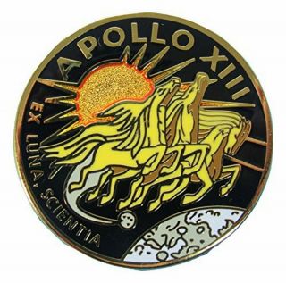 Apollo 13 Lapel Pin Official Nasa Edition " Failure Is Not An Option "