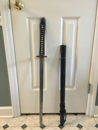 Ninja - To Sword W/ High Carbon Steel Samurai Ninjutsu