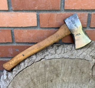 Vintage Made In West Germany 1 1/4 Lb Axe/hatchet With Handle