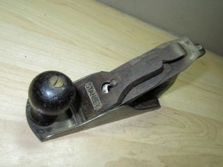 Old Stanley 2 smooth sweet heart plane poor user tool estate fresh parts restore 8