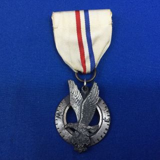 Boy Scout Explorer Silver Award Medal Sterling 2