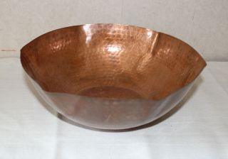 Rose Ann Hall Designs Large Hammered Copper Bowl