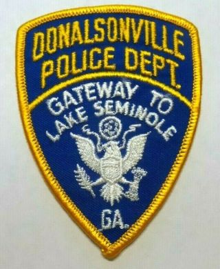 Old Donaldsonville Georgia Police Gateway To Lake Seminole Patch