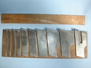 Stanley No.  46 Combination Plow,  Dado Plane w/ 12 Cutters,  Blades 11