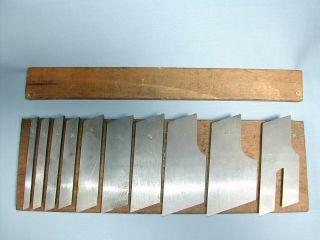 Stanley No.  46 Combination Plow,  Dado Plane w/ 12 Cutters,  Blades 12