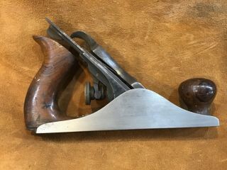 ANTIQUE RARE EARLY STANLEY NO.  2 HAND PLANE BAILEY TOOLBOX SMOOTH UNRESTORED 2