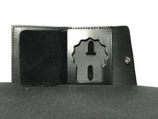 York City Detective Shield Cut - Out & Id Card Snap Wallet