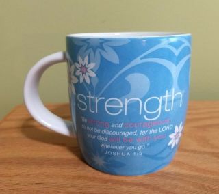 Lighthouse Christian Products Strength Coffee Mug/cup