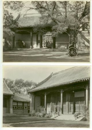 1930s - 40s Tunghsien Peiping China Photo Group - Mabel Huggins Missionary Group