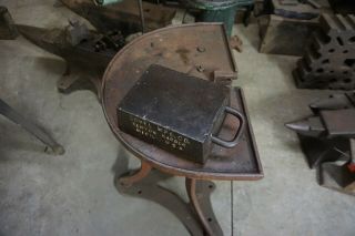 RARE EXCELL.  55 lb.  COVEL SAW MAKER Blacksmith Bench Anvil Iron WOW 7