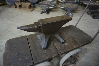 NEAR 70 lb.  FISHER & NORRIS Blacksmith Anvil Iron 2