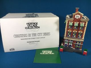 Department 56 Christmas In The City Washington Street Post Office 58880