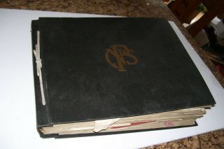 Huge 1920 - 21 Scrapbook - Compiled From Woman At National Park Seminary Collage